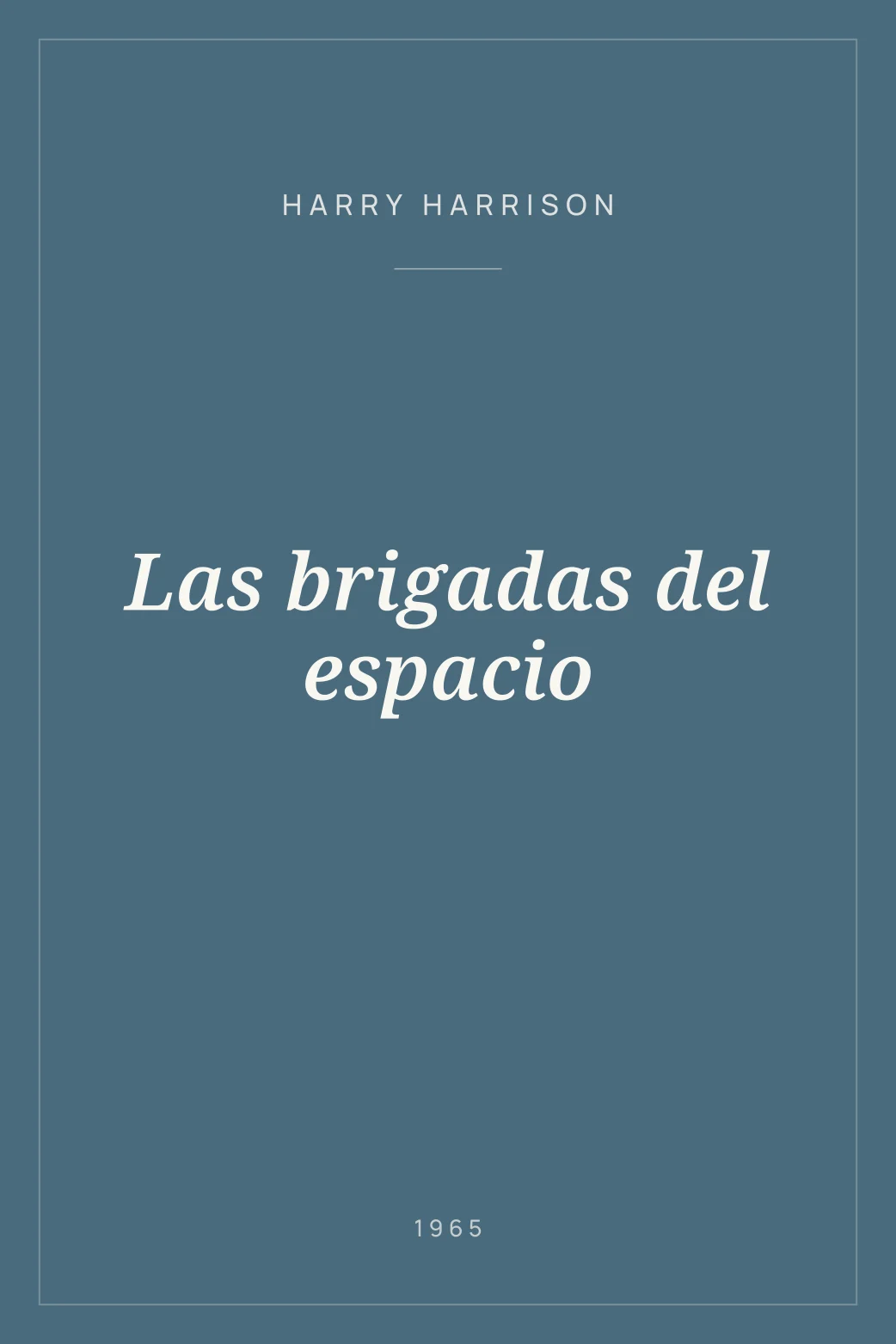 Portada de Las brigadas del espacio