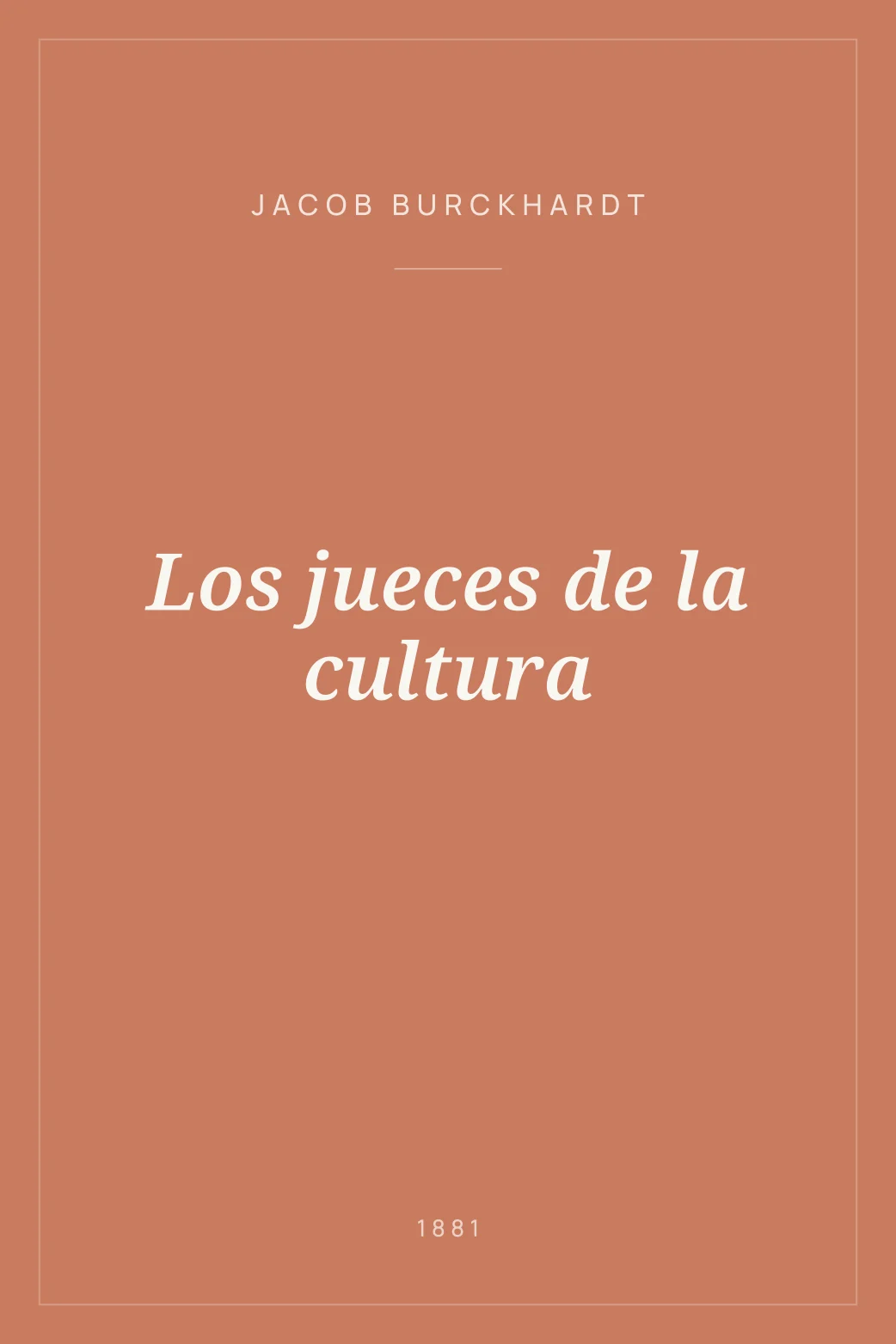 Portada de Los jueces de la cultura