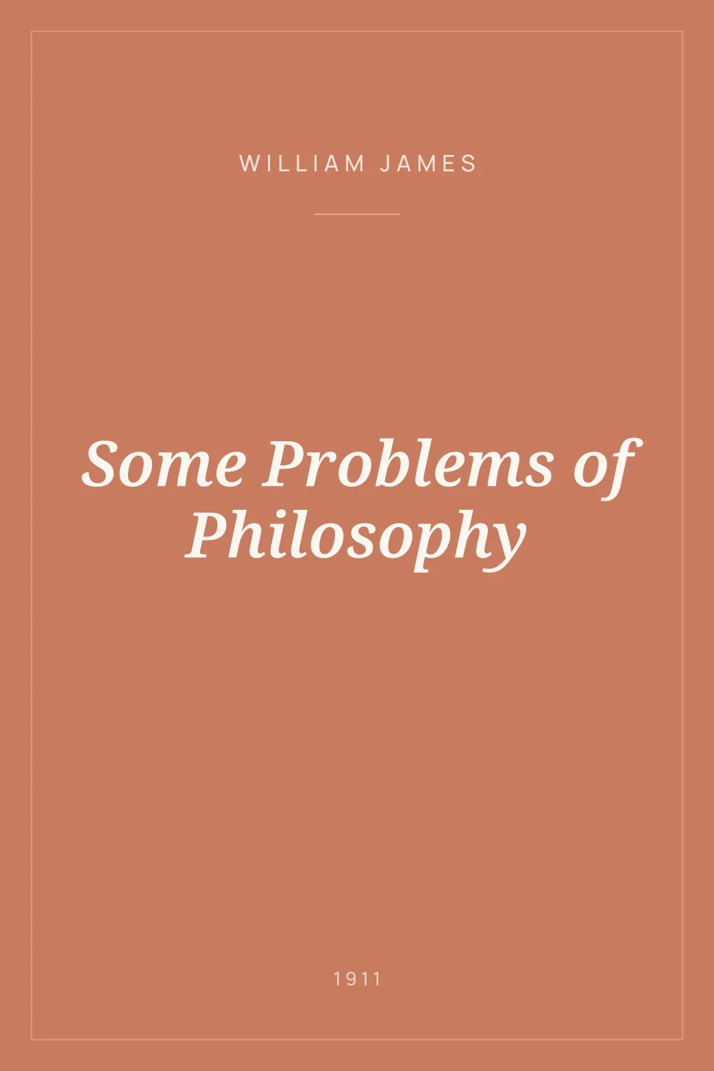 Portada de Some Problems of Philosophy
