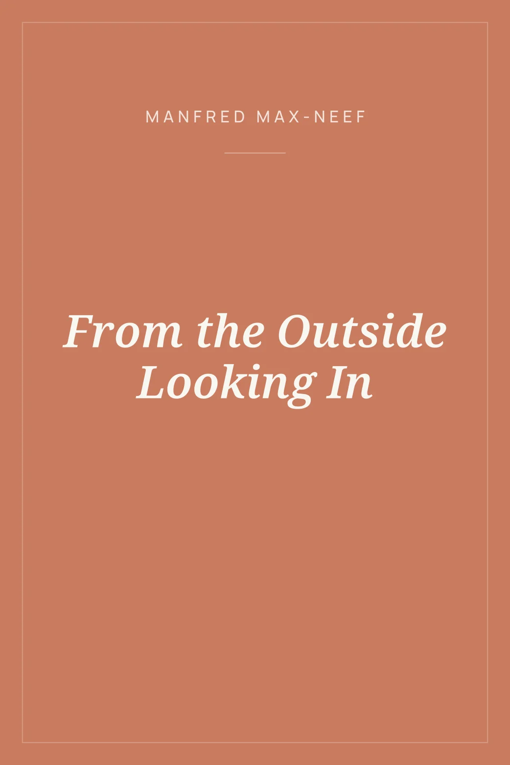 Portada de From the Outside Looking In