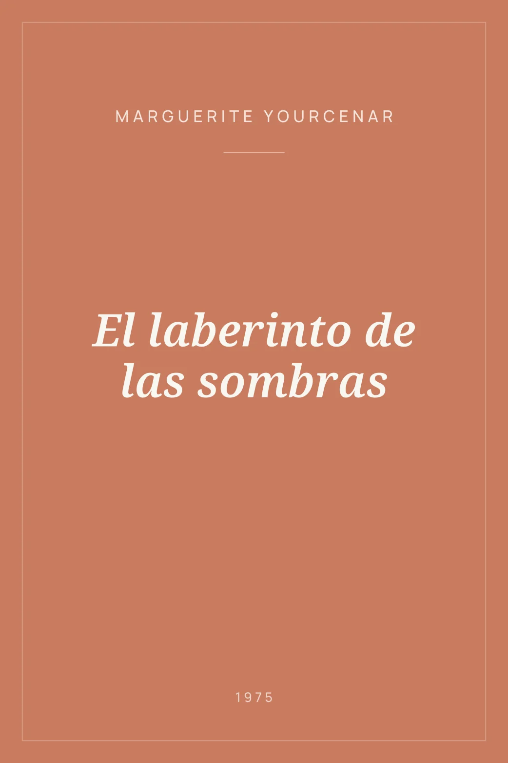 Portada de El laberinto de las sombras
