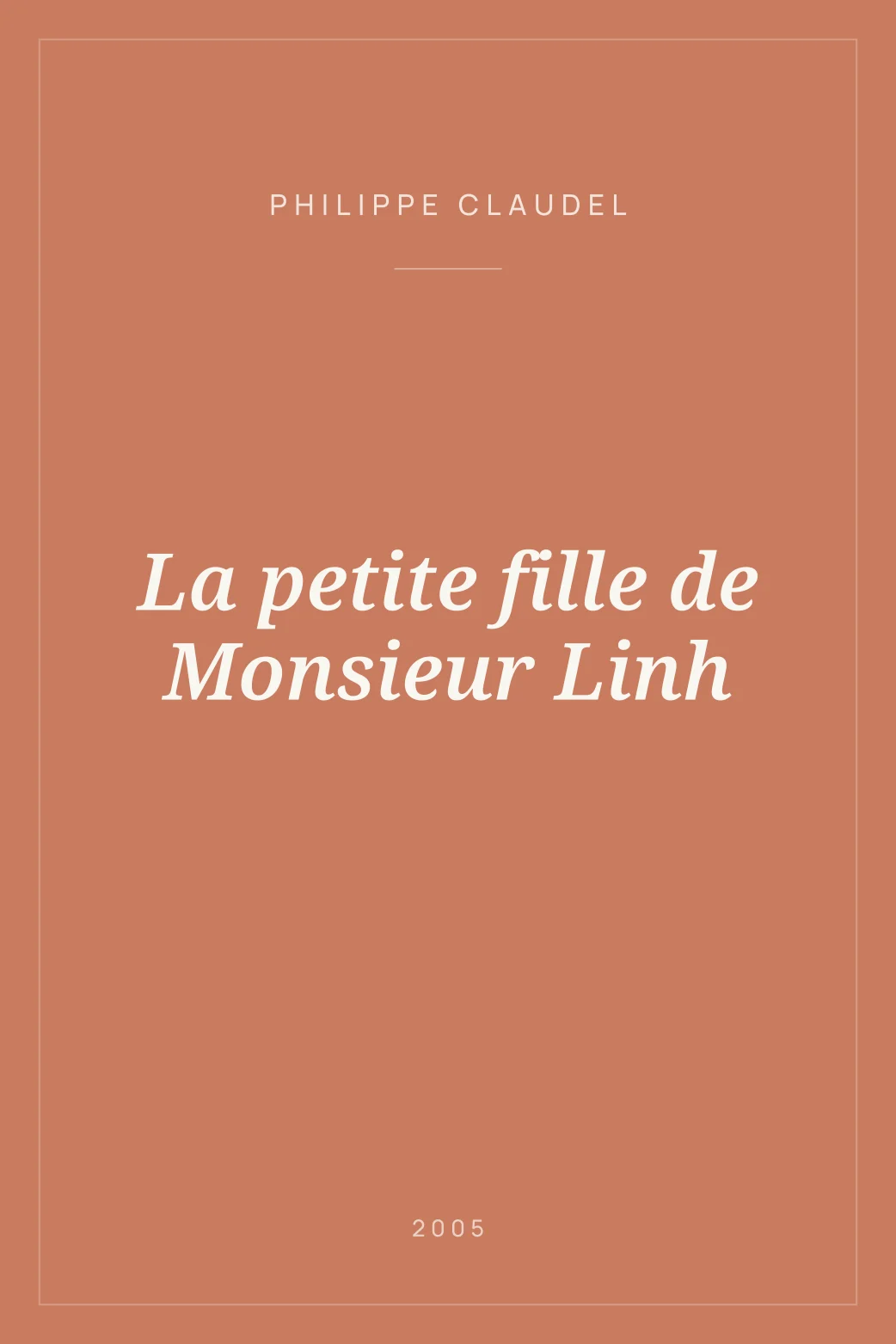 Portada de La petite fille de Monsieur Linh