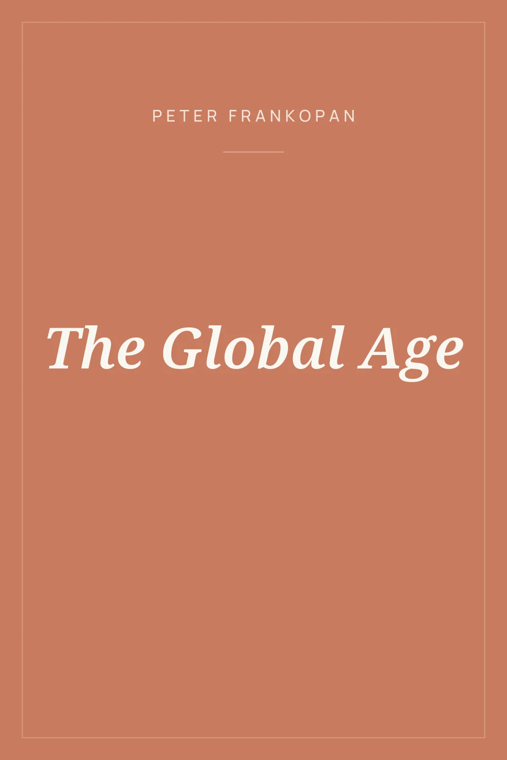 Portada de The Global Age