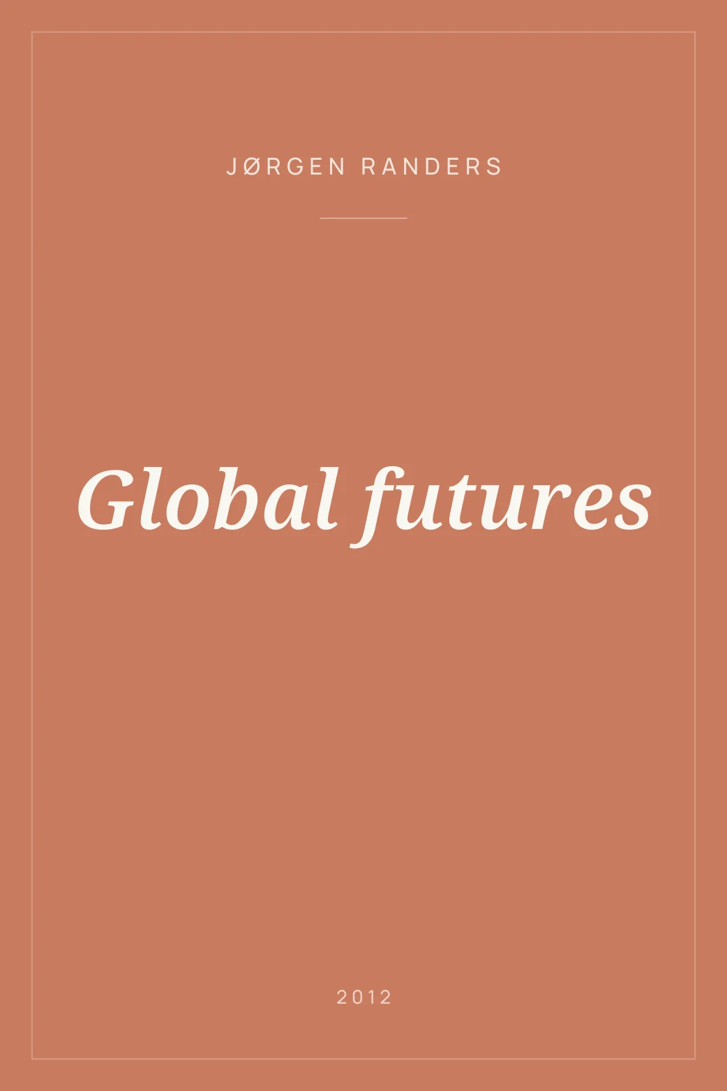 Portada de Global futures