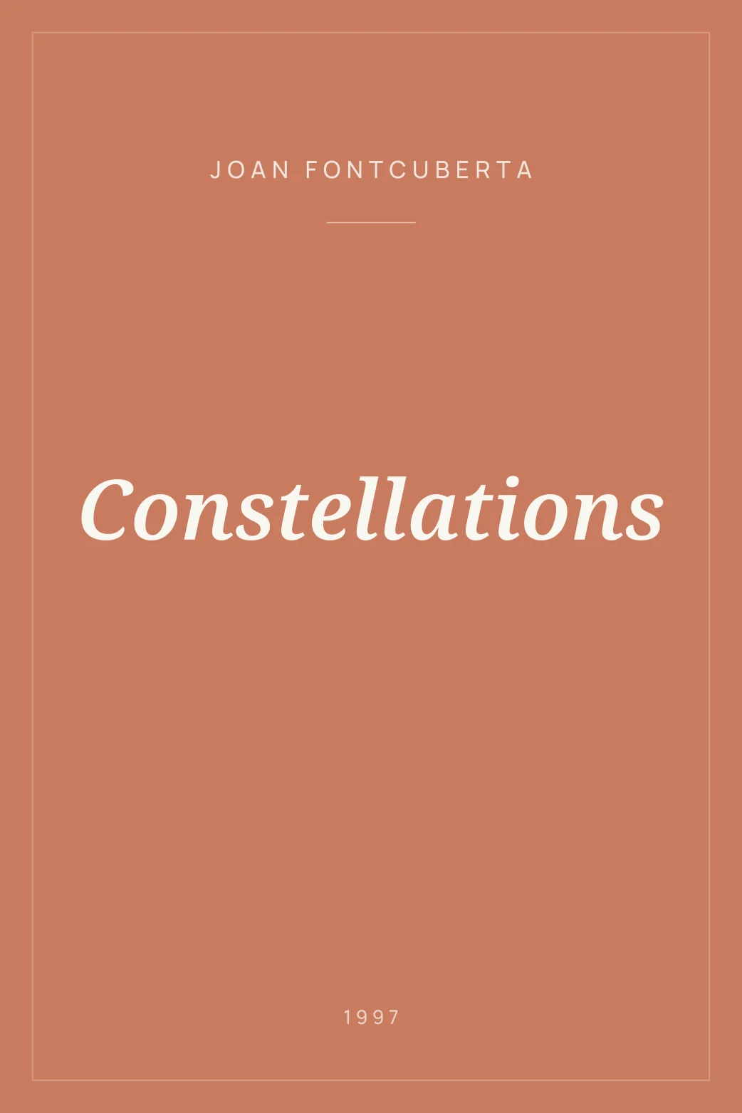 Portada de Constellations