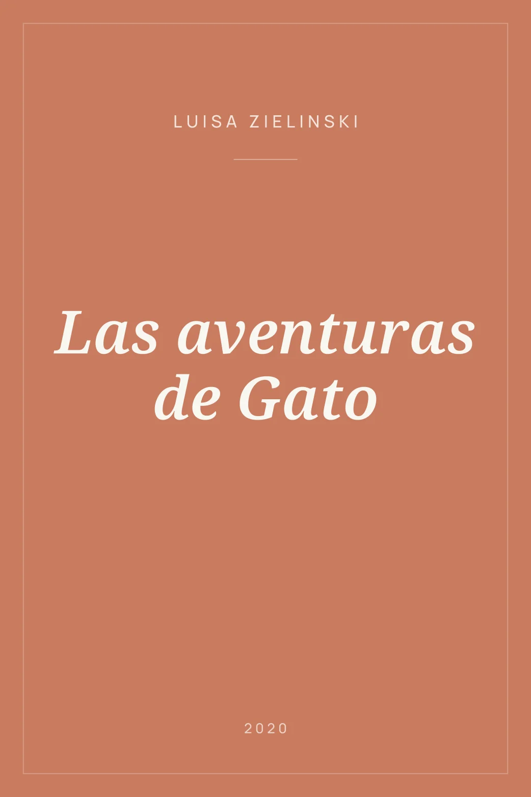 Portada de Las aventuras de Gato