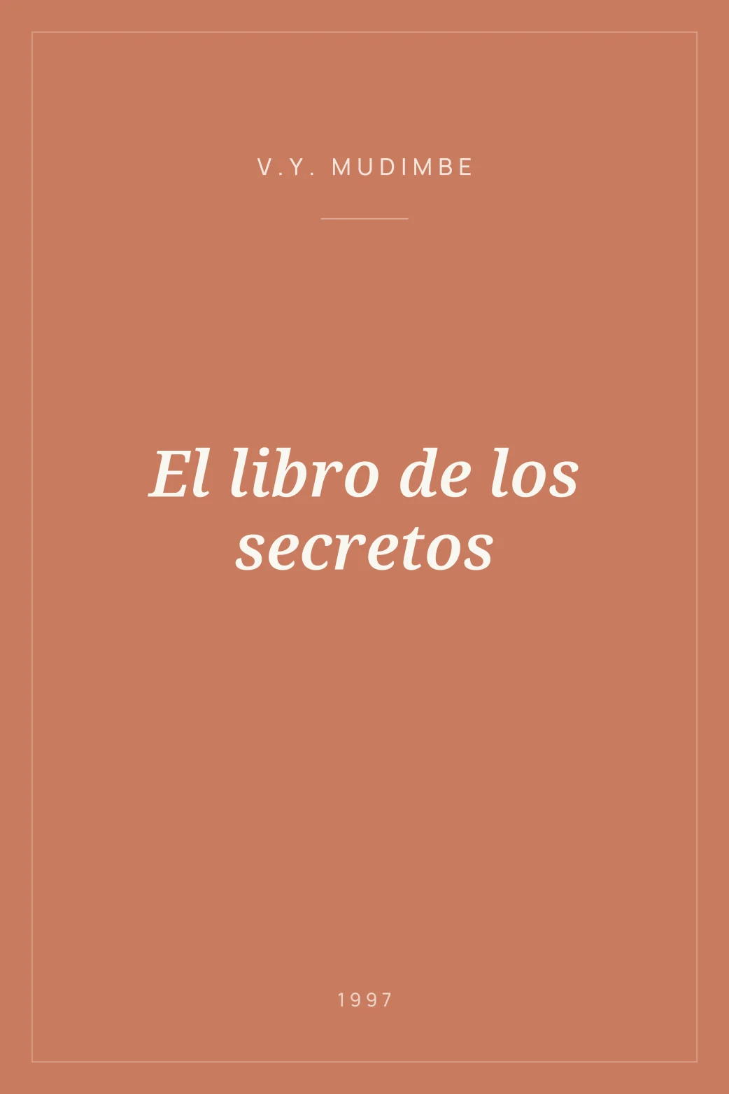 Portada de El libro de los secretos
