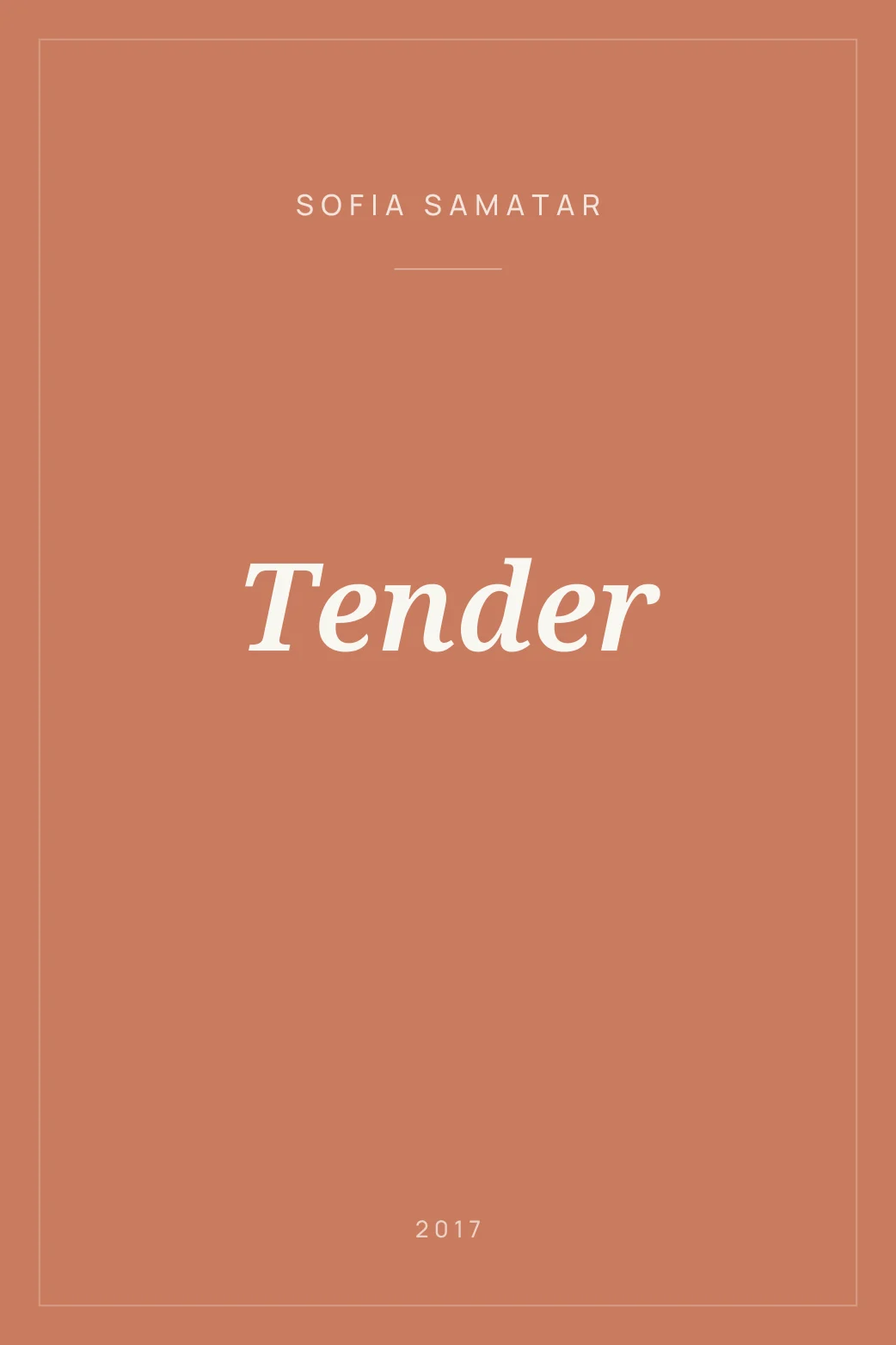 Portada de Tender