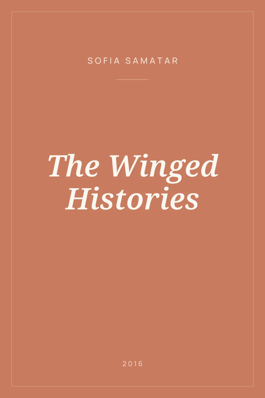 Portada de The Winged Histories