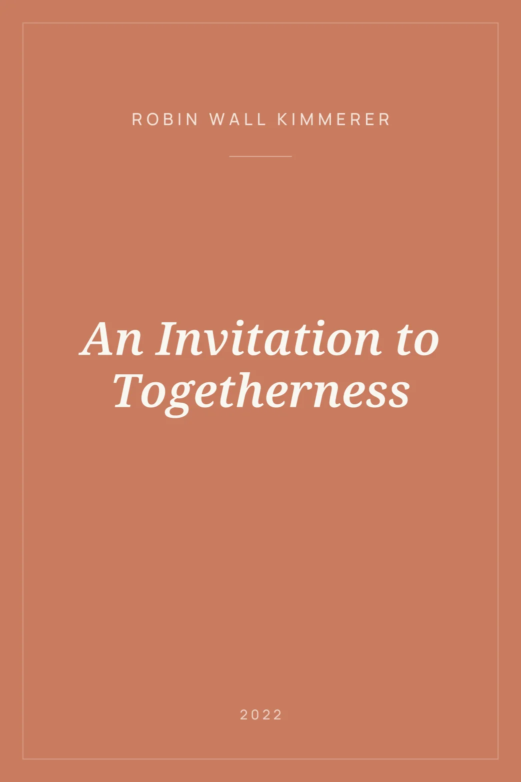 Portada de An Invitation to Togetherness
