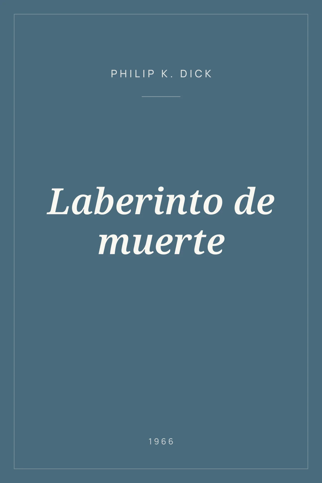 Portada de Laberinto de muerte