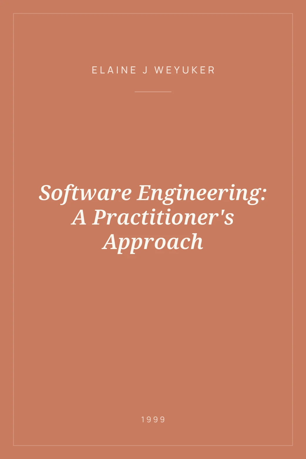 Portada de Software Engineering: A Practitioner's Approach