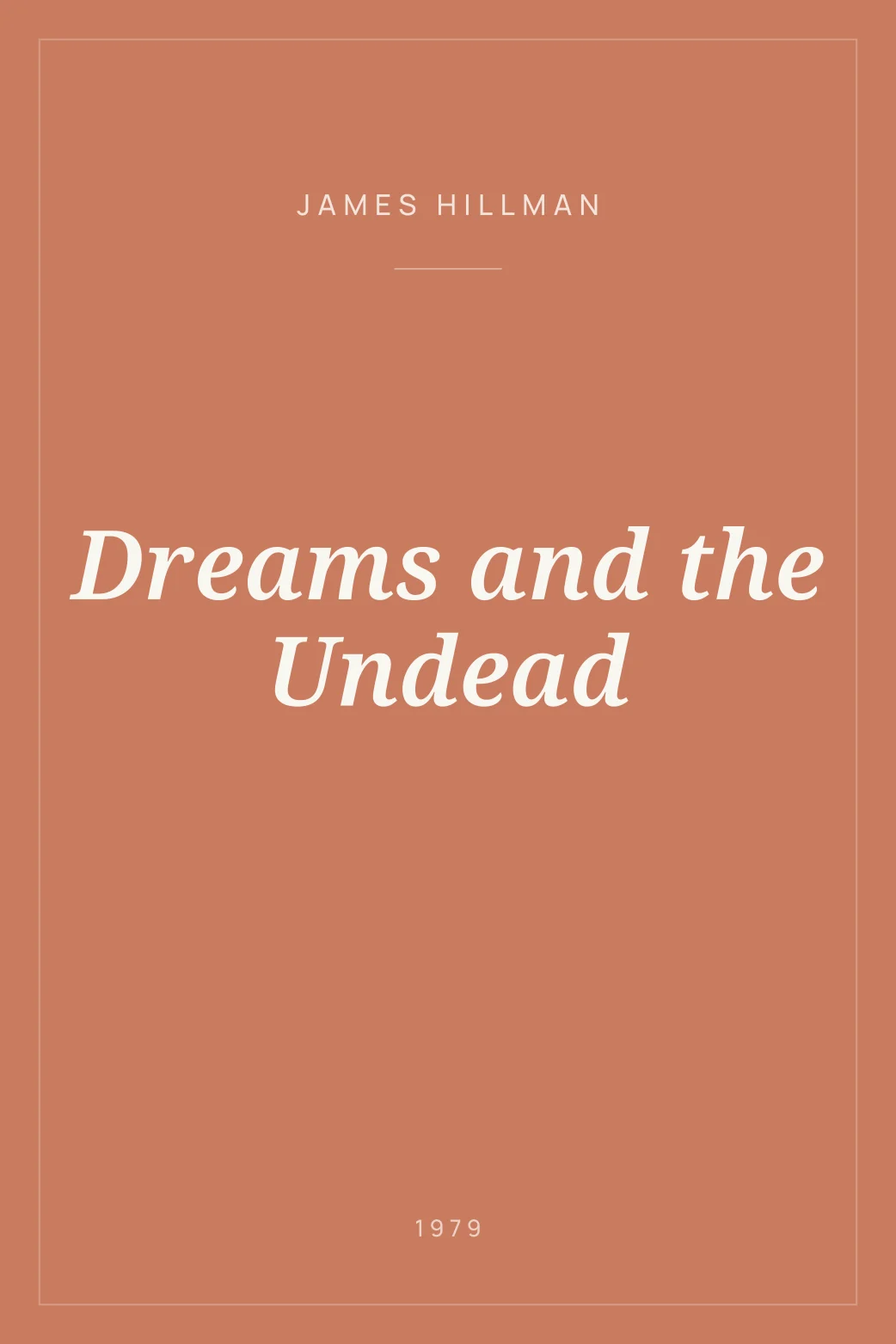 Portada de Dreams and the Undead