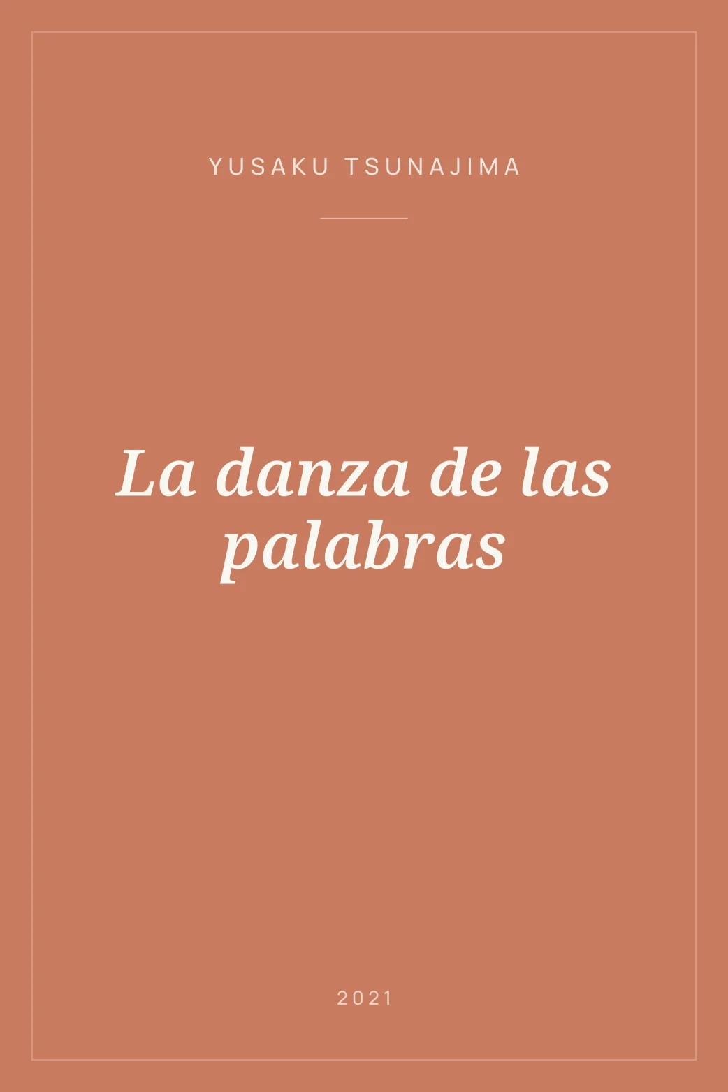 Portada de La danza de las palabras