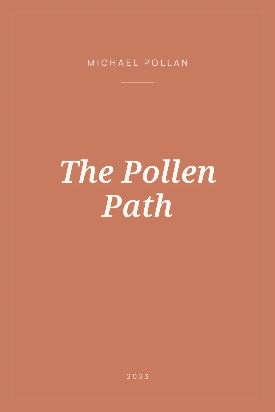 Portada de The Pollen Path