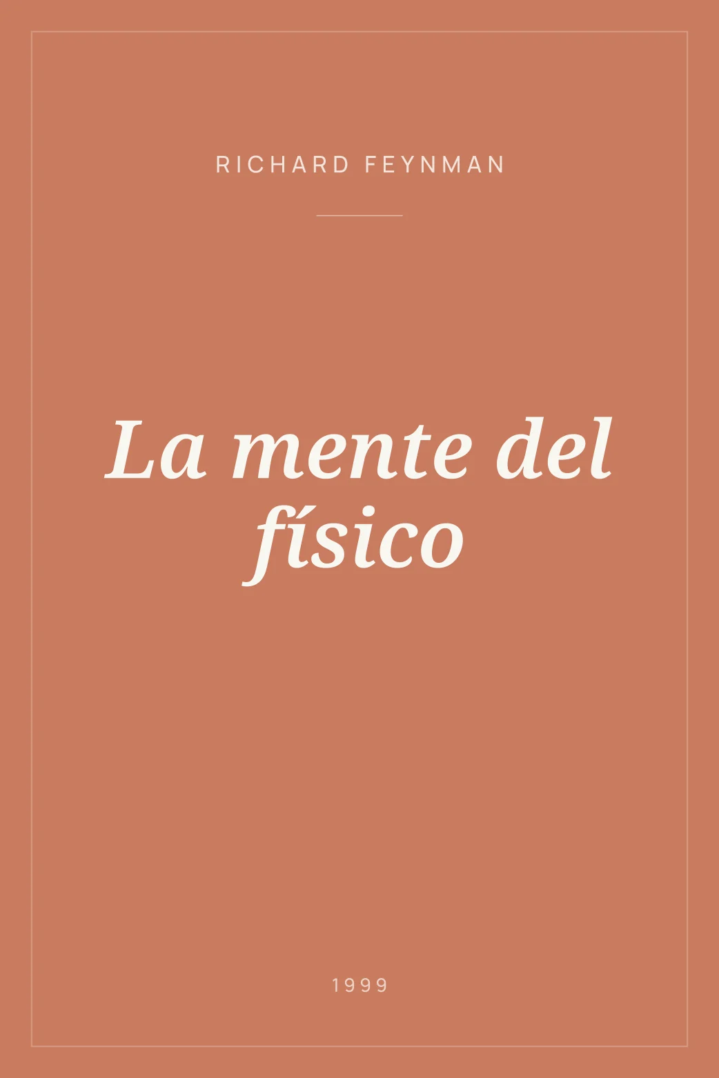 Portada de La mente del físico