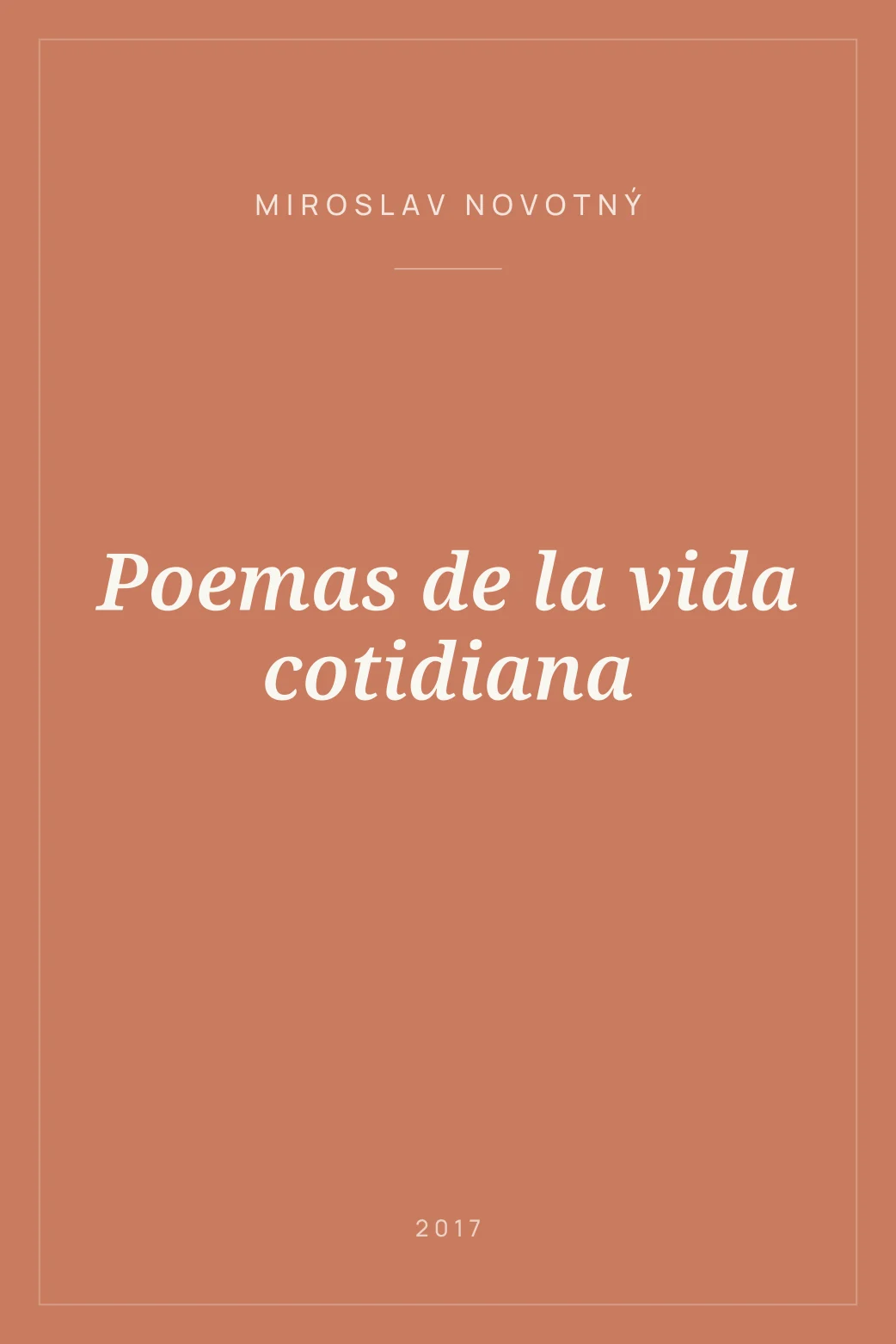 Portada de Poemas de la vida cotidiana