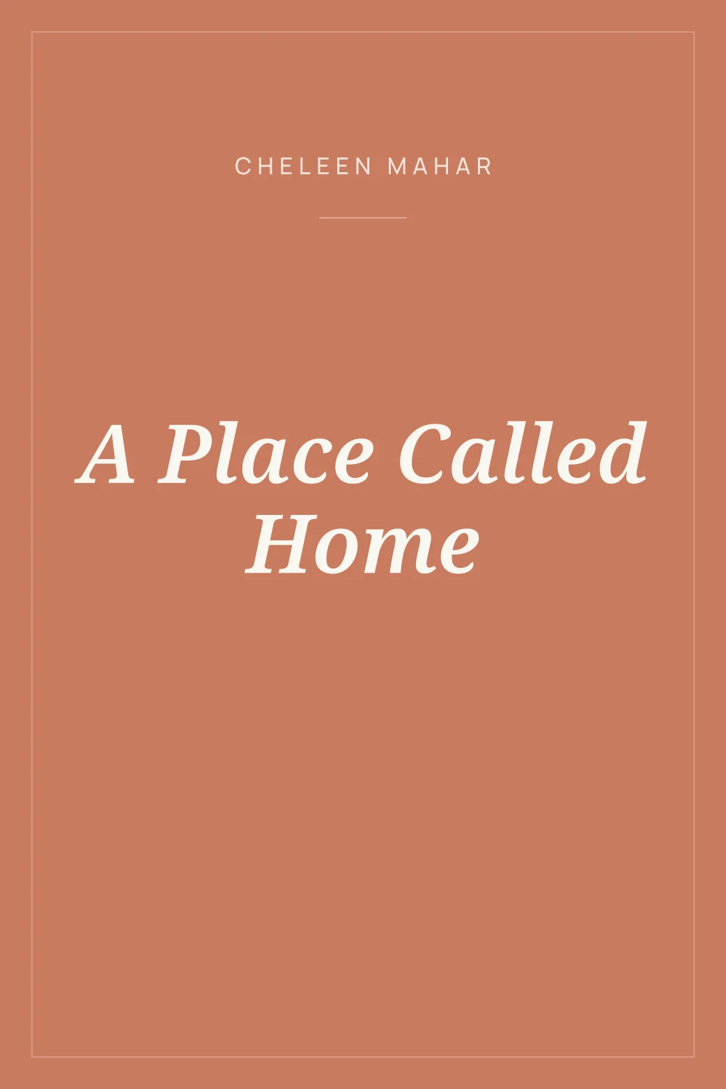 Portada de A Place Called Home