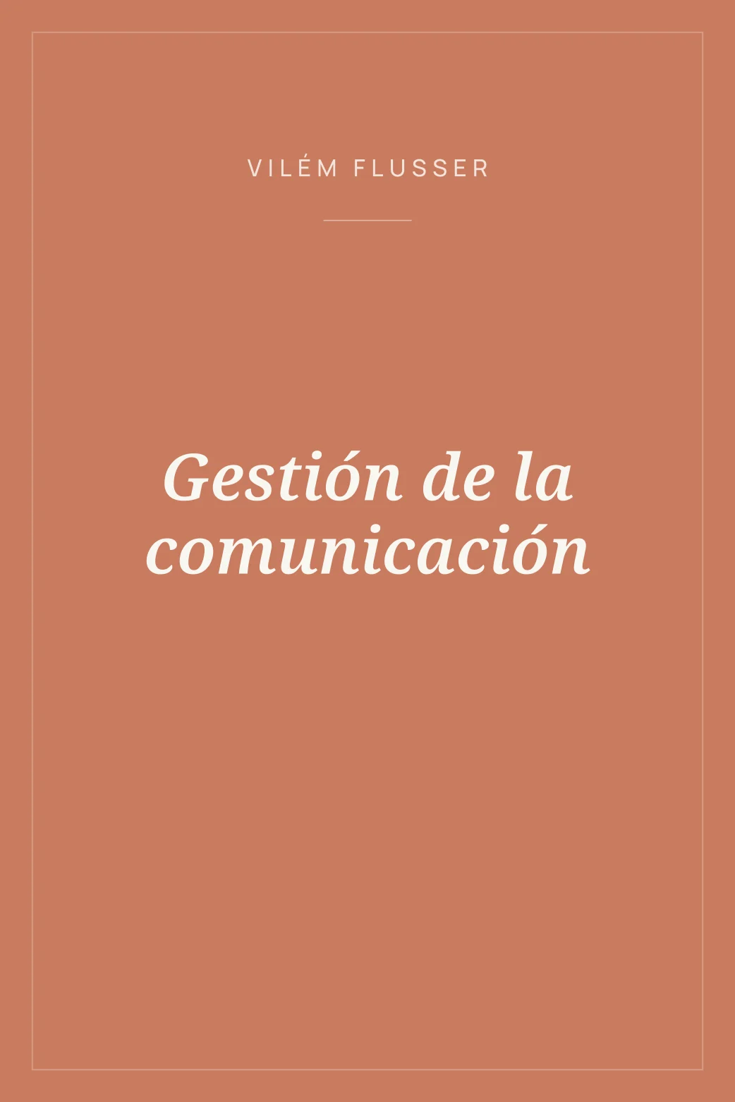 Portada de Gestión de la comunicación