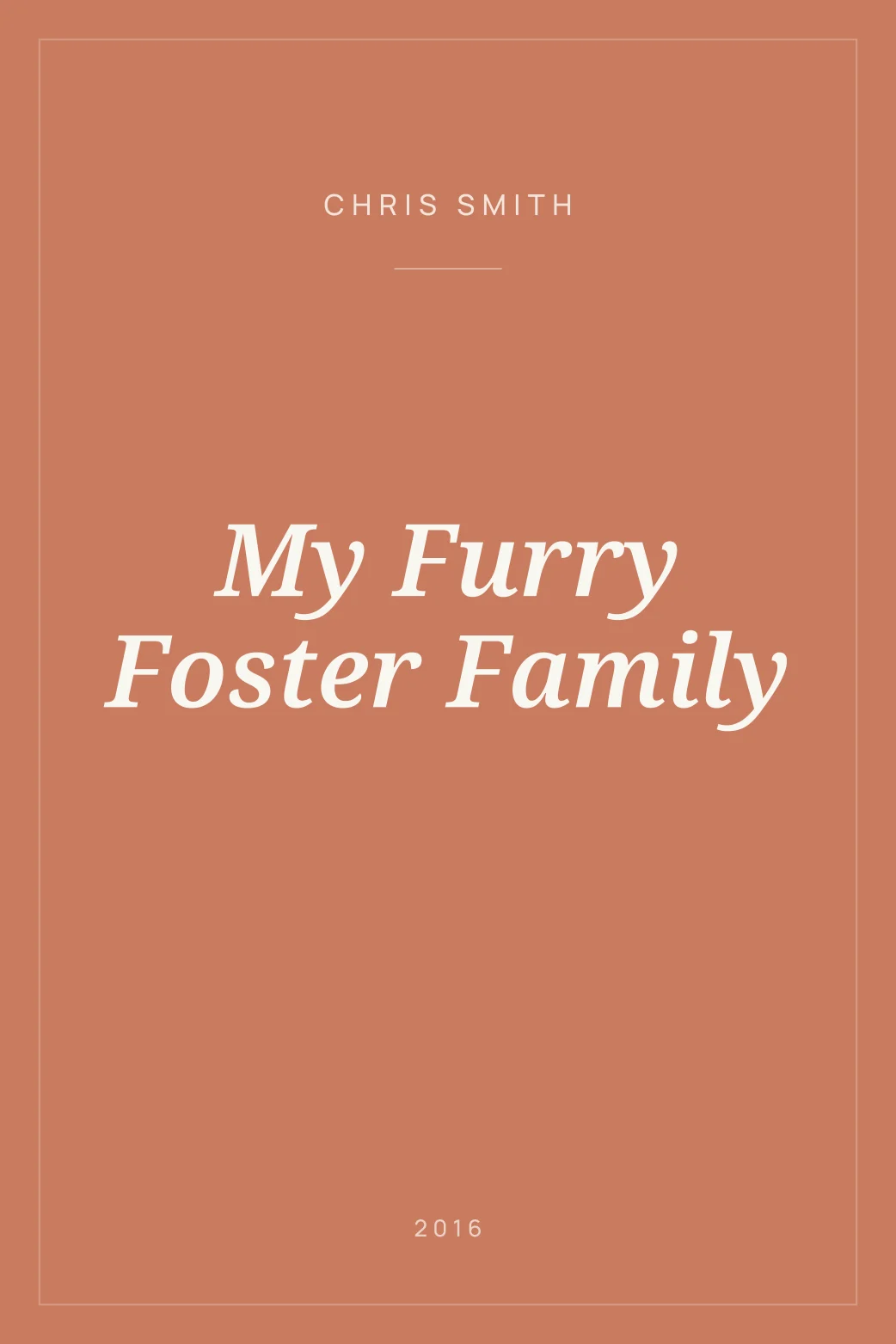 Portada de My Furry Foster Family