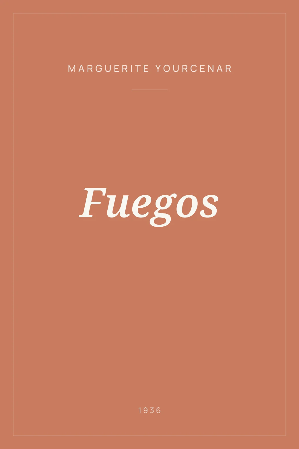 Portada de Fuegos