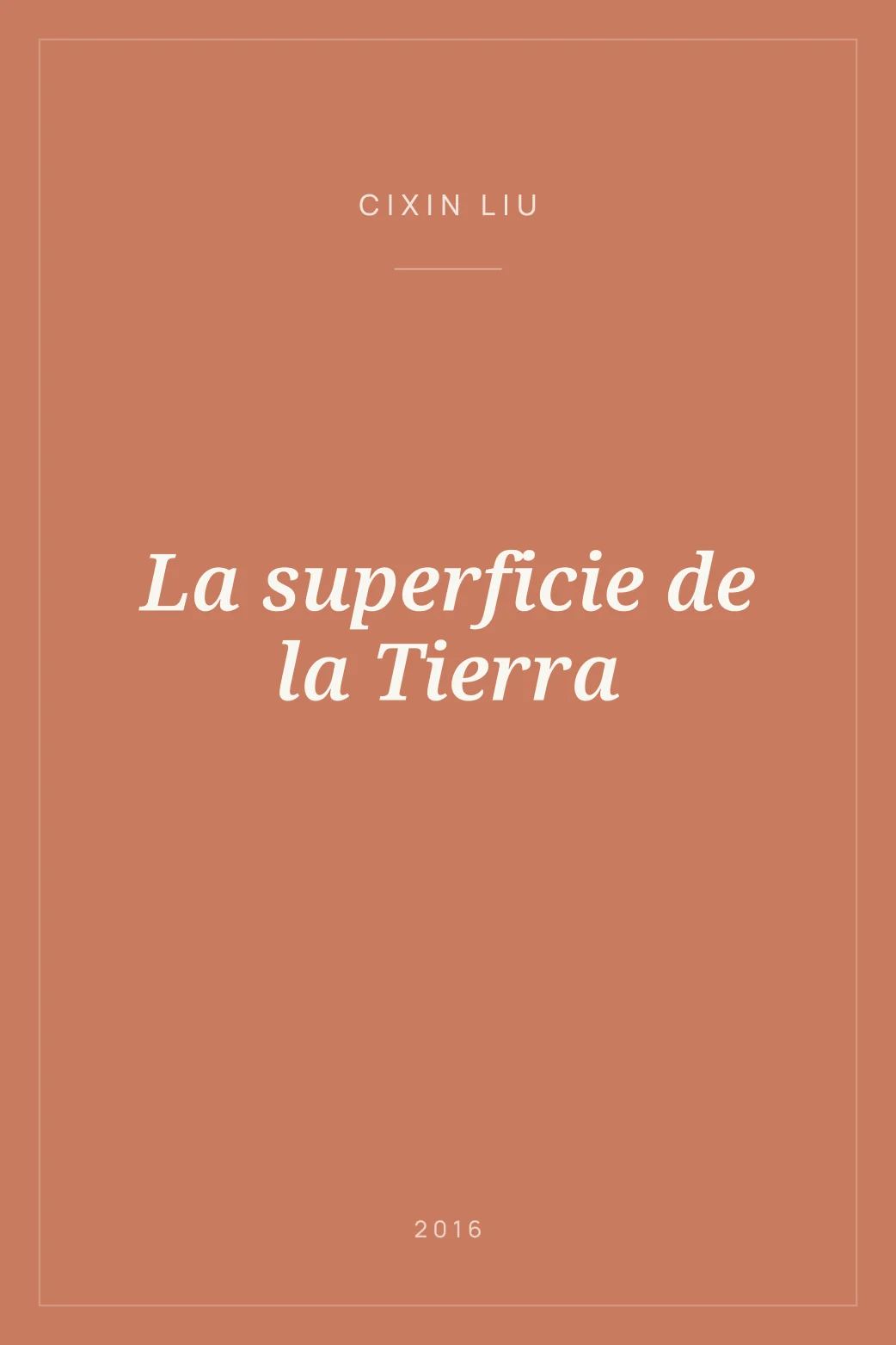 Portada de La superficie de la Tierra