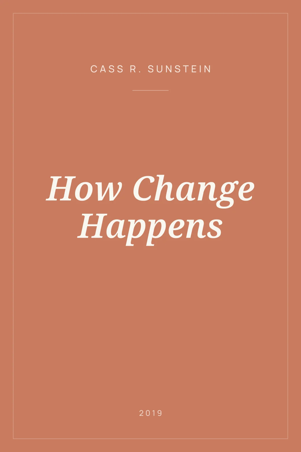 Portada de How Change Happens
