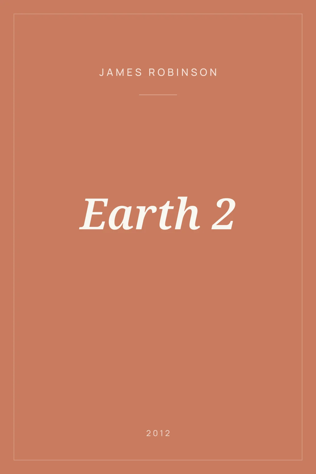 Portada de Earth 2