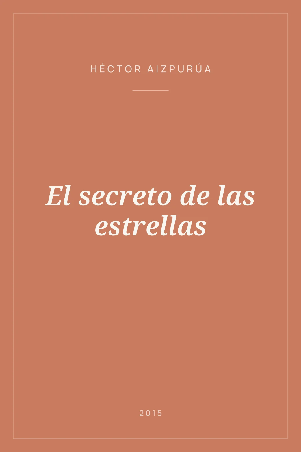 Portada de El secreto de las estrellas