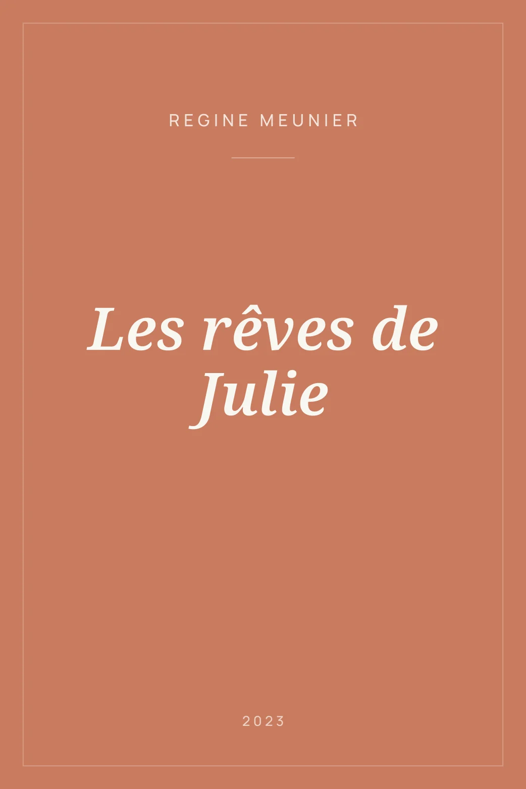 Portada de Les rêves de Julie