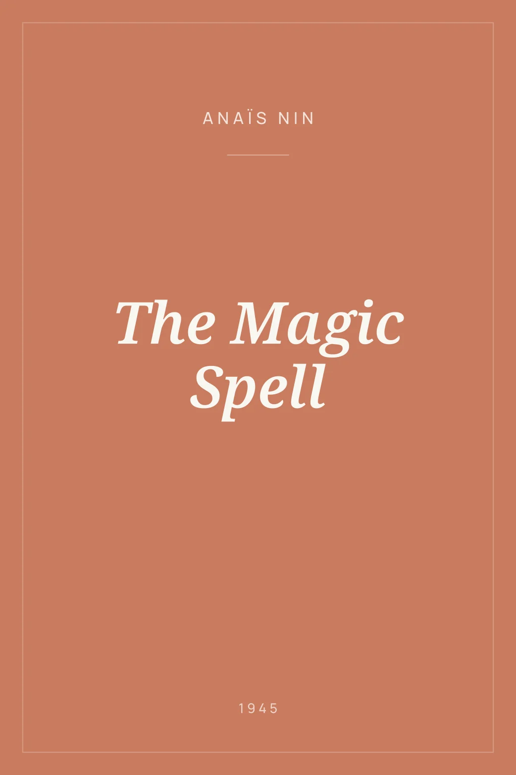 Portada de The Magic Spell