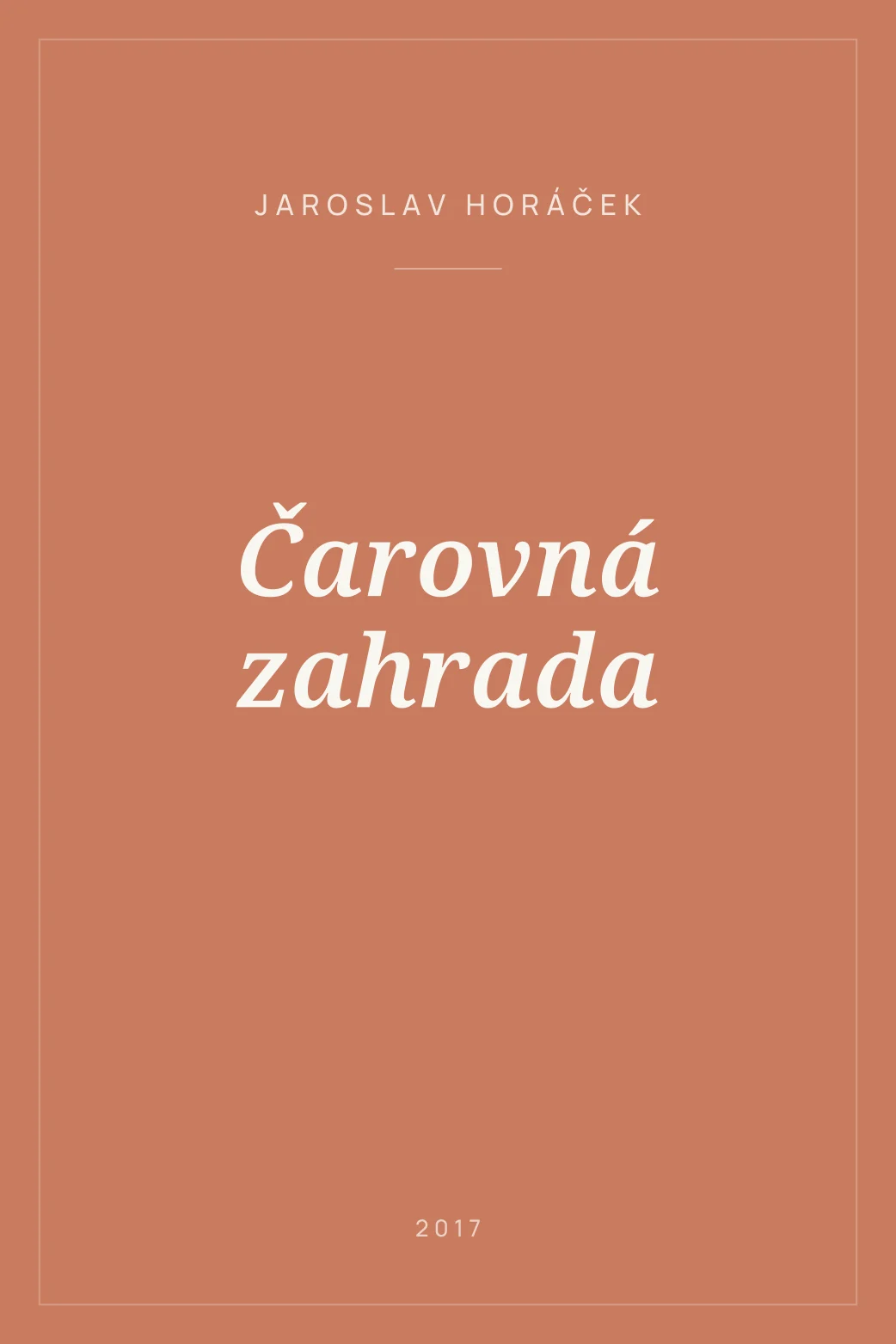 Portada de Čarovná zahrada