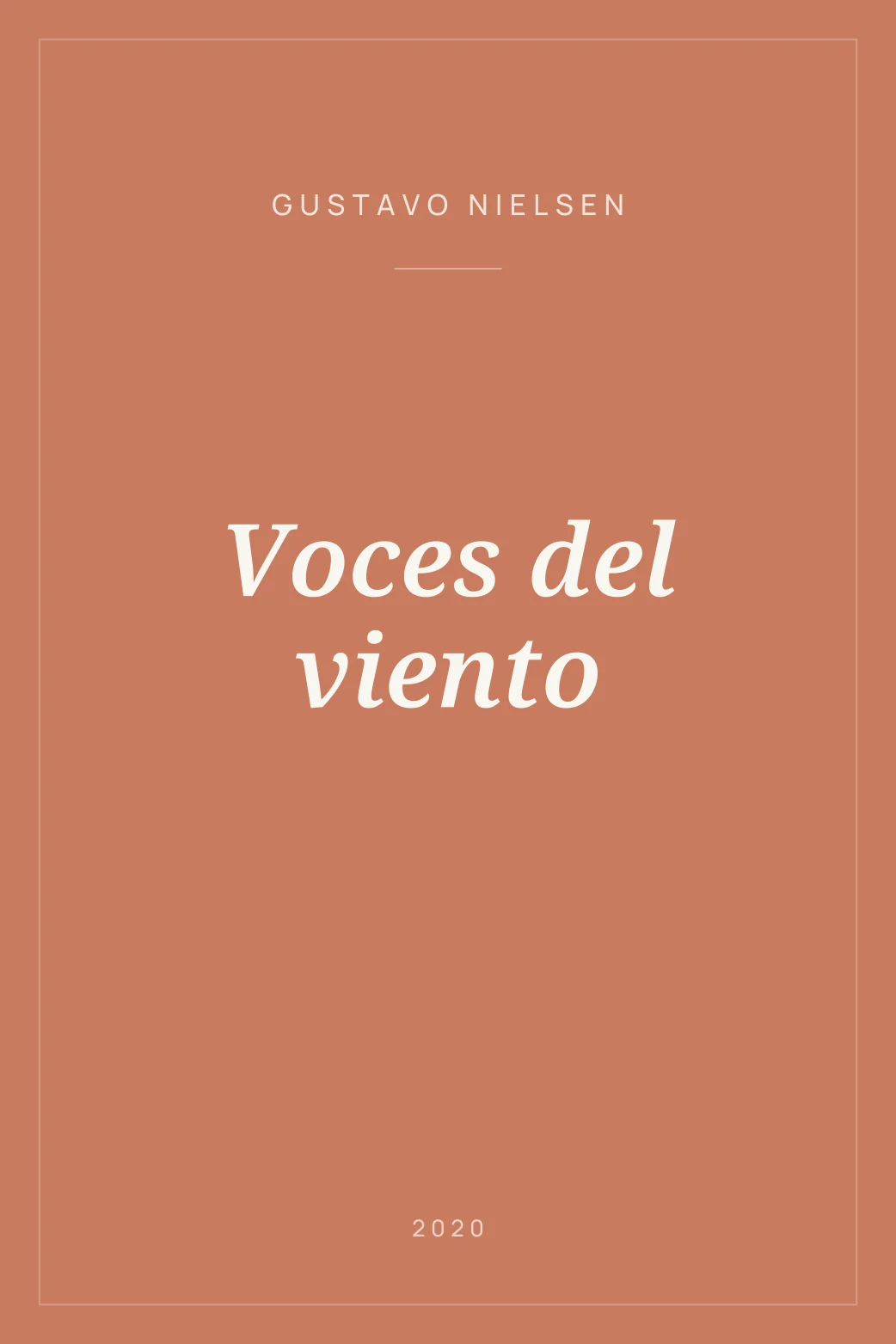 Portada de Voces del viento