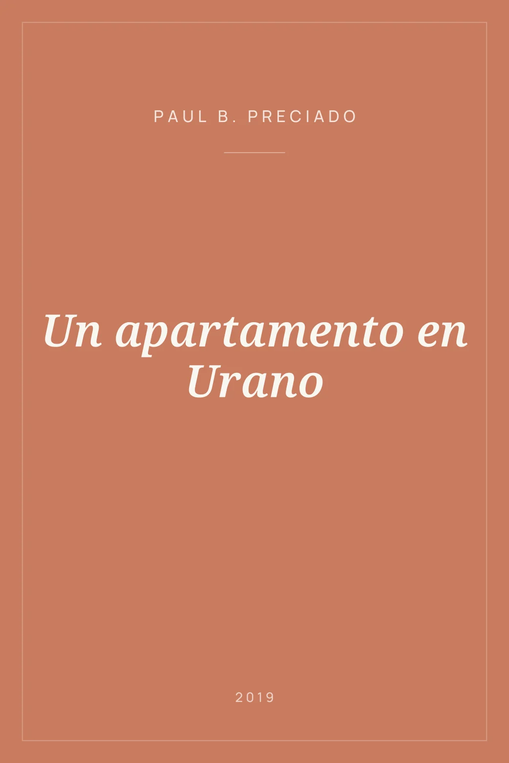 Portada de Un apartamento en Urano