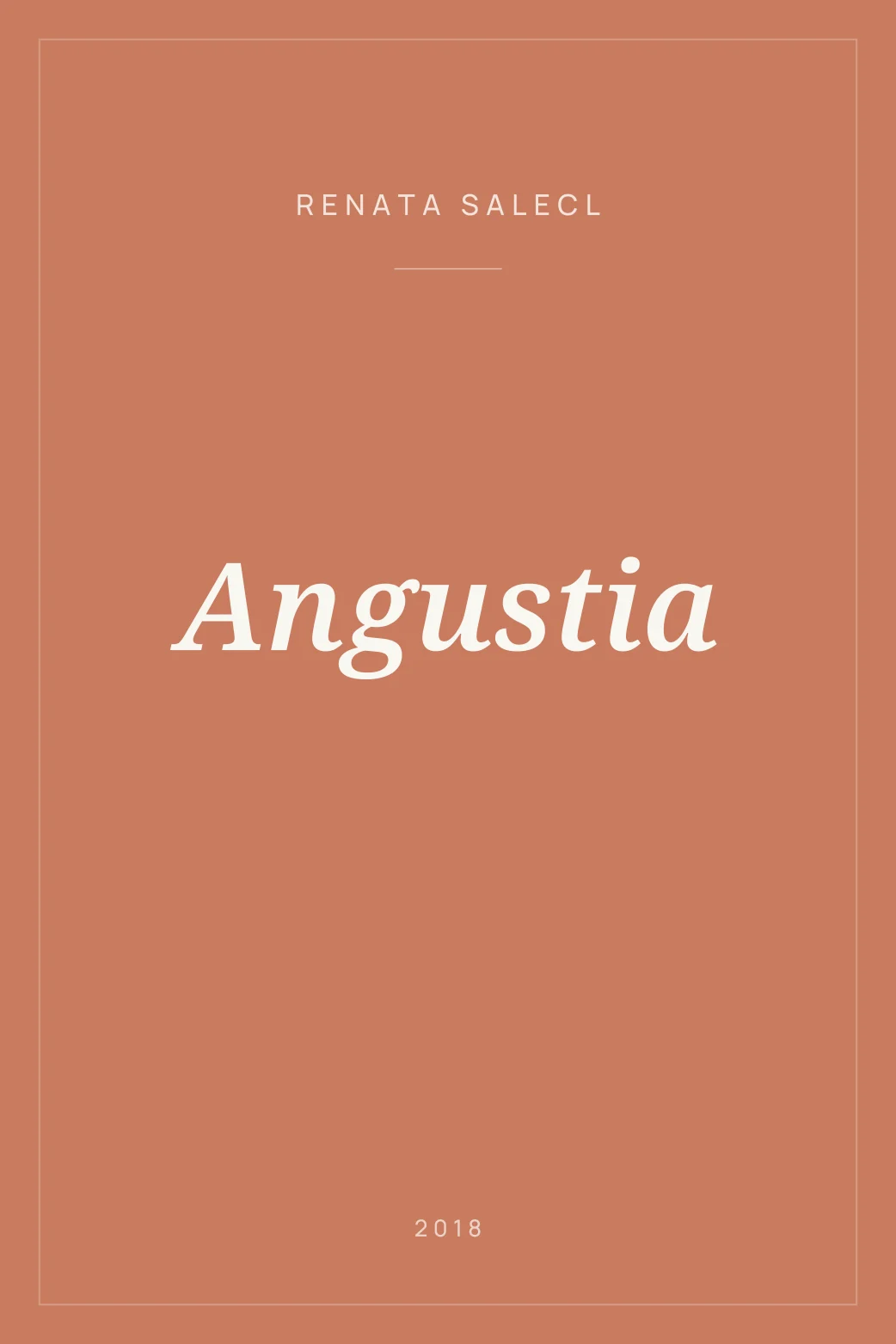Portada de Angustia