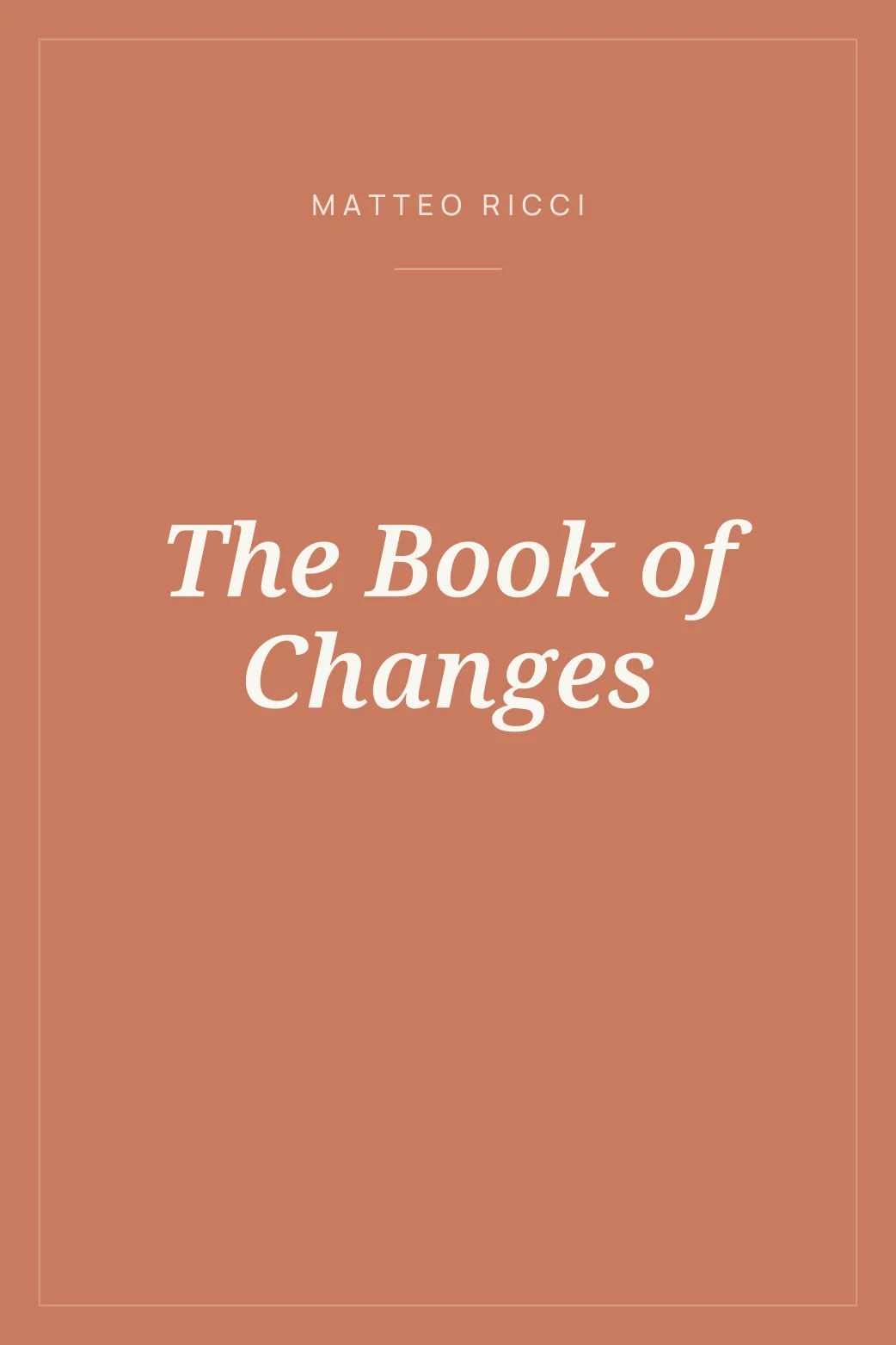 Portada de The Book of Changes