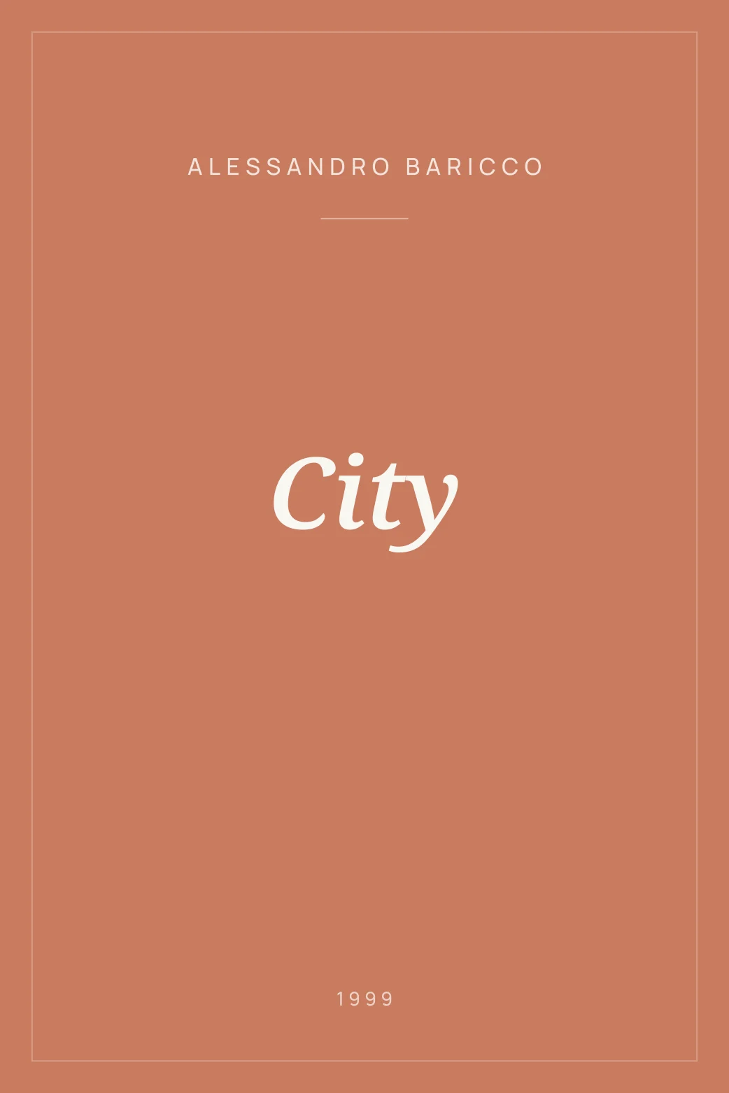 Portada de City