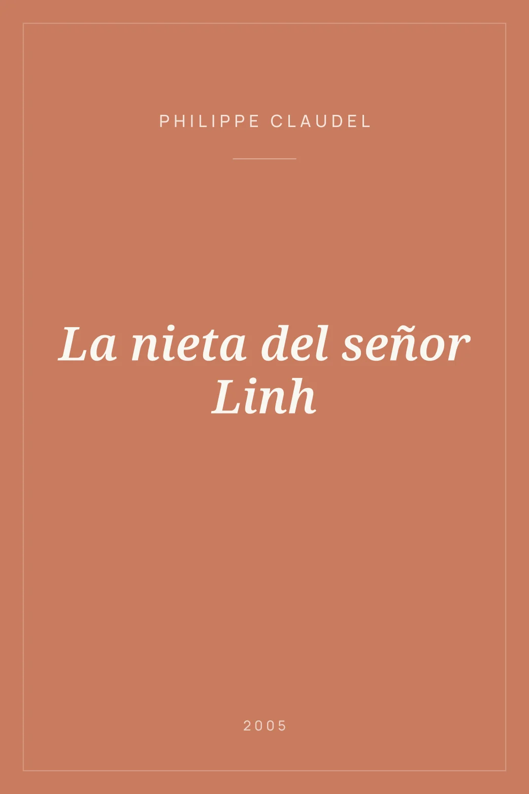Portada de La nieta del señor Linh