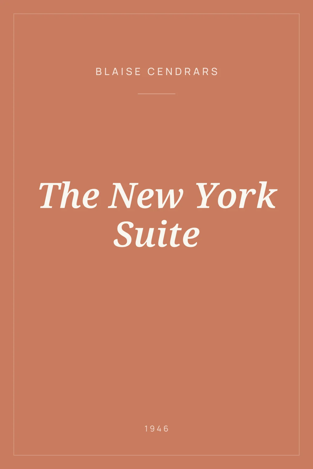 Portada de The New York Suite