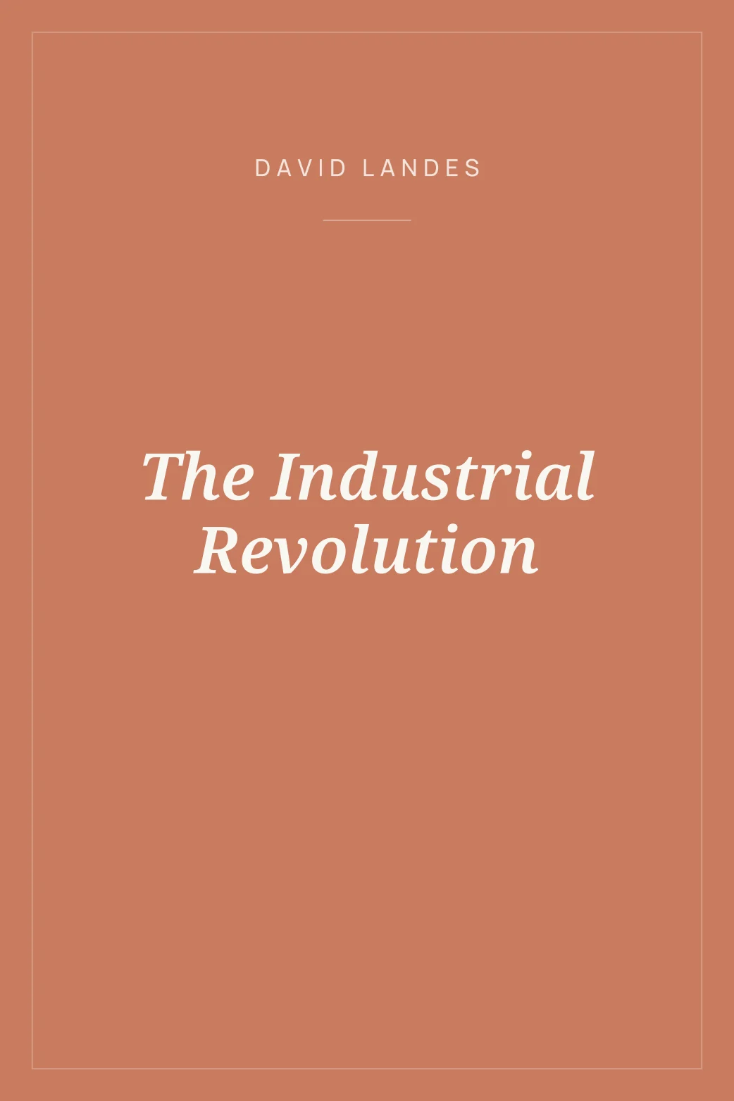 Portada de The Industrial Revolution