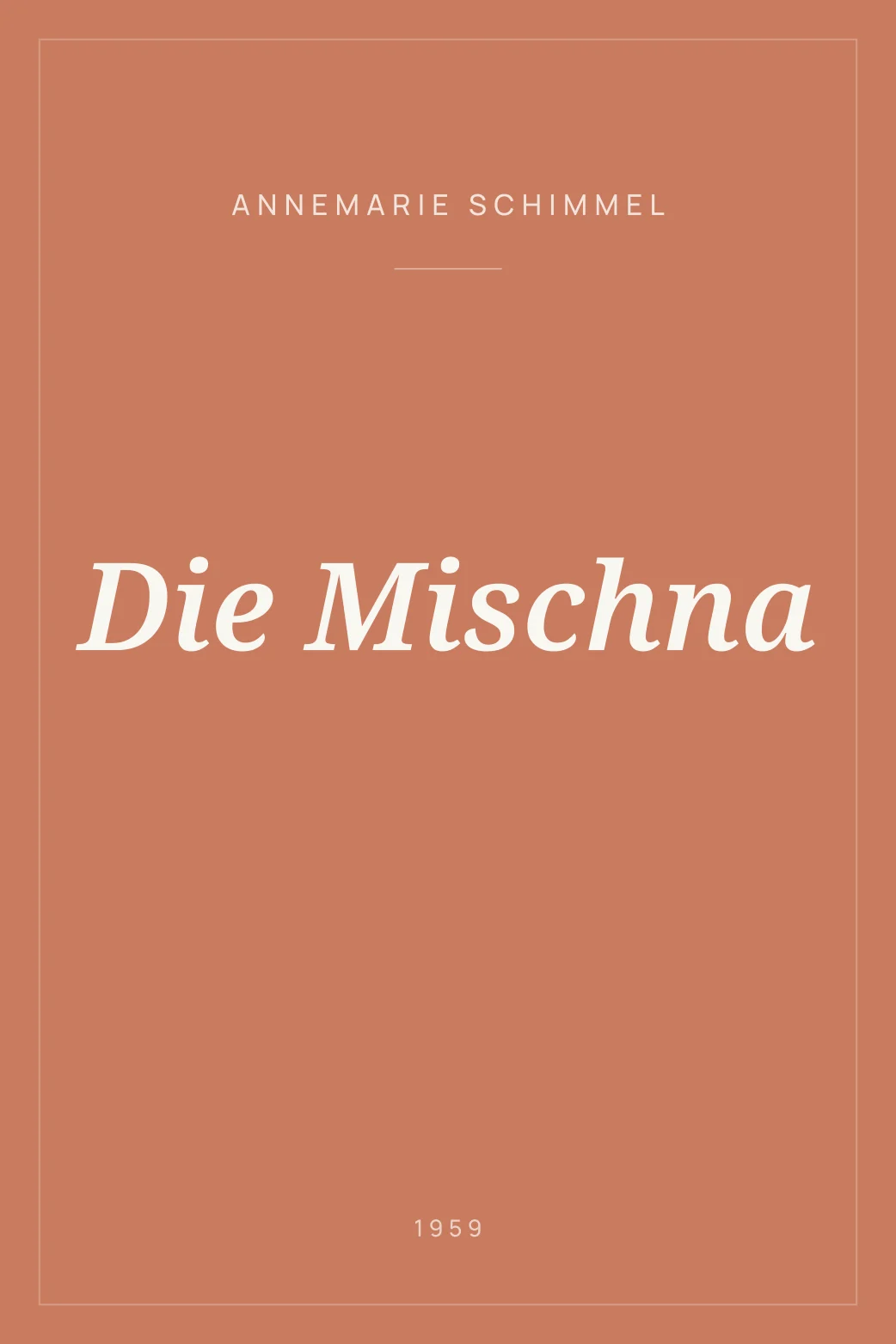 Portada de Die Mischna