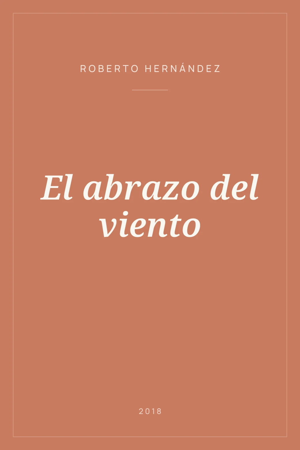 Portada de El abrazo del viento