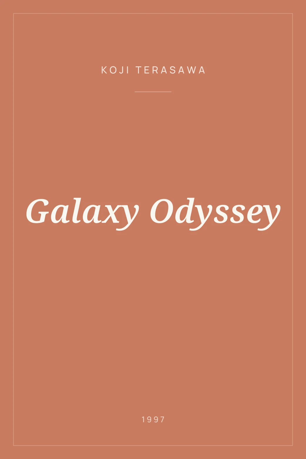 Portada de Galaxy Odyssey