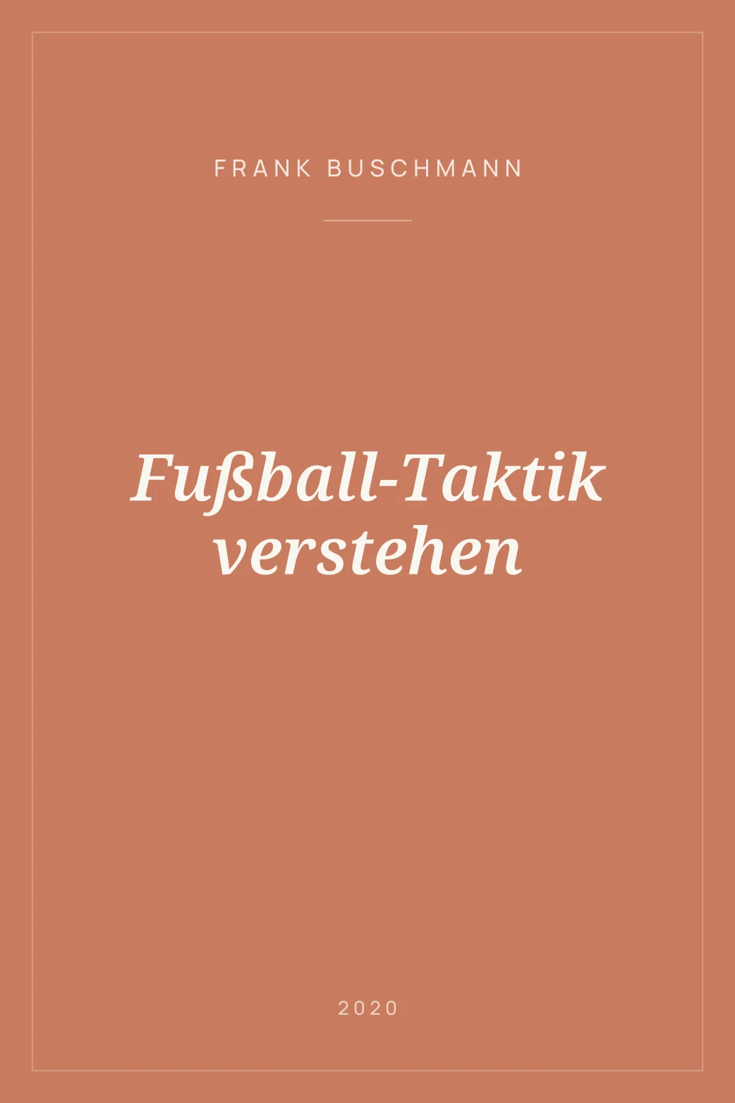 Portada de Fußball-Taktik verstehen
