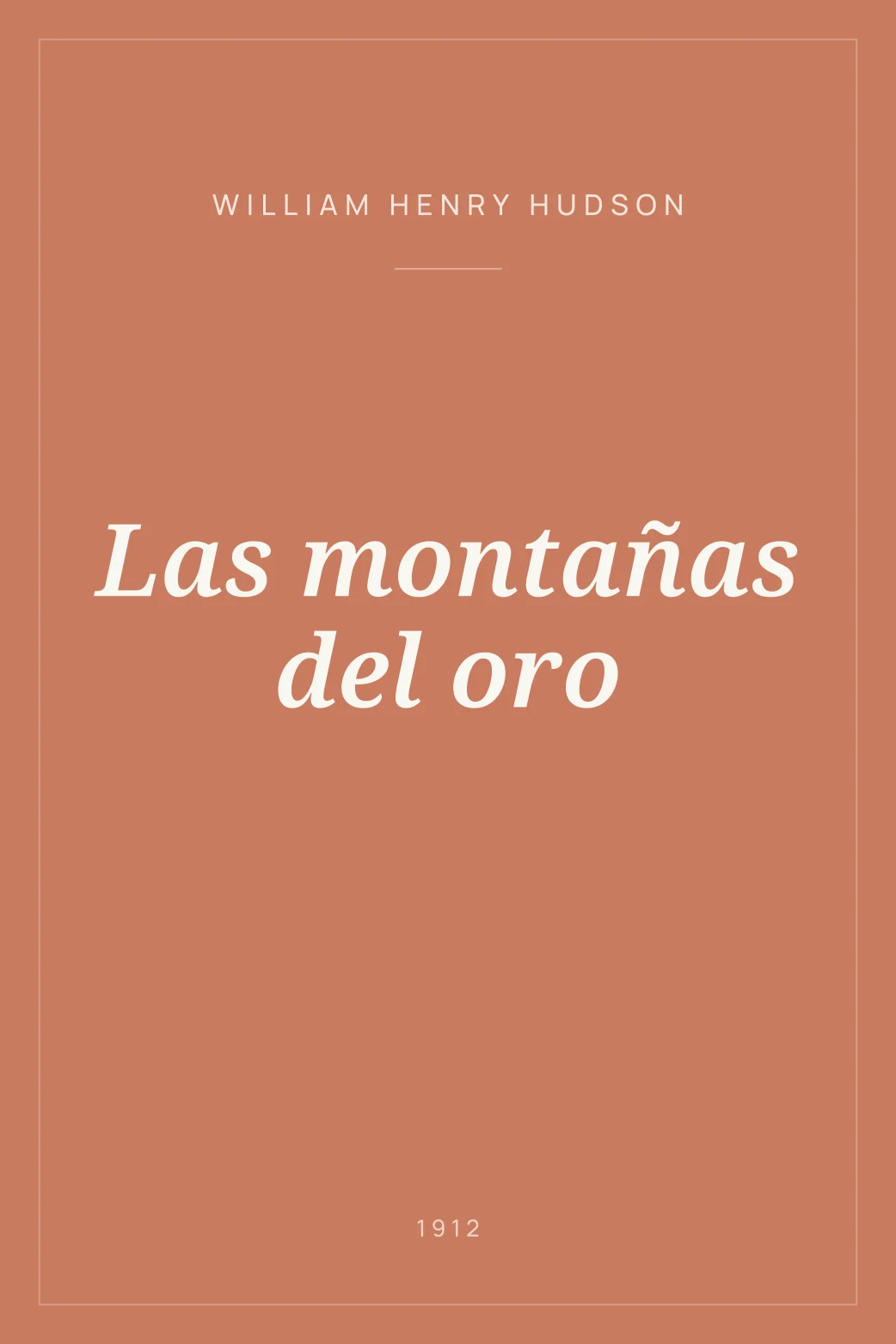 Portada de Las montañas del oro
