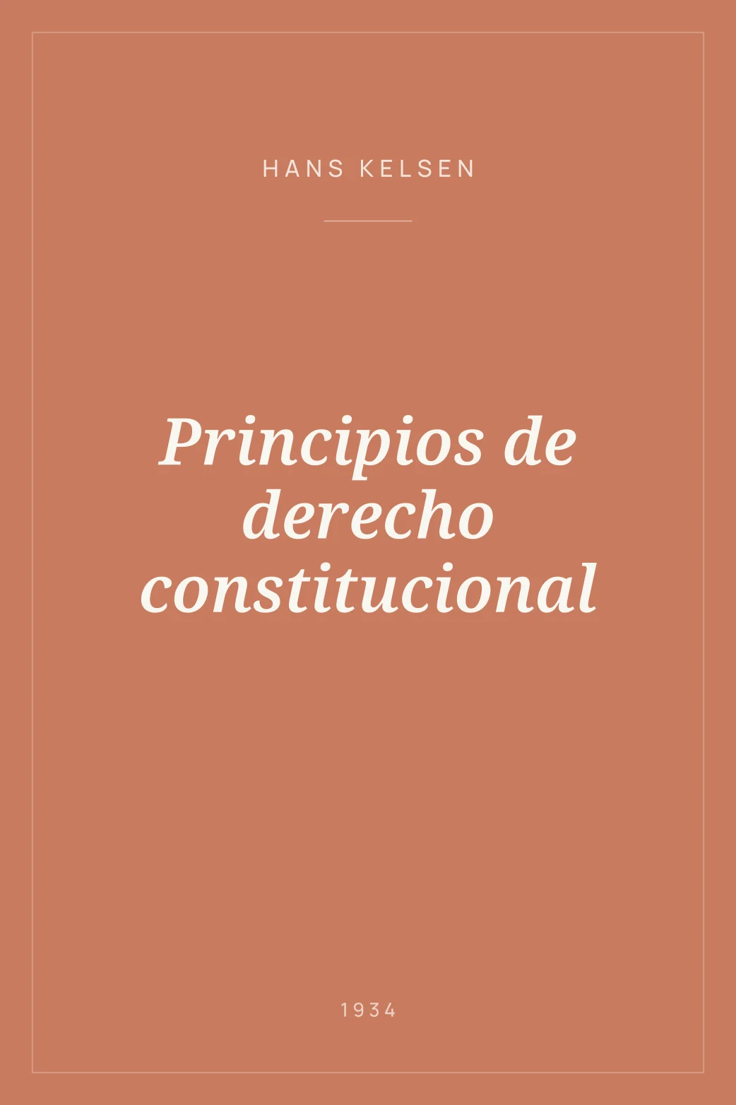 Portada de Principios de derecho constitucional