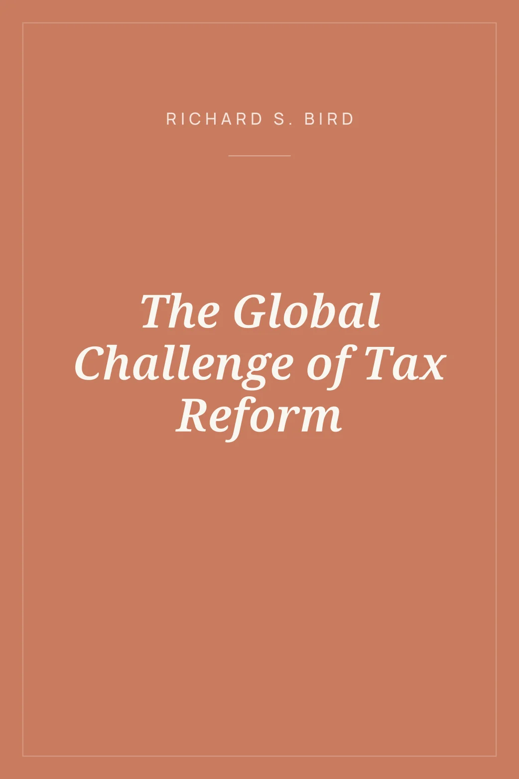 Portada de The Global Challenge of Tax Reform