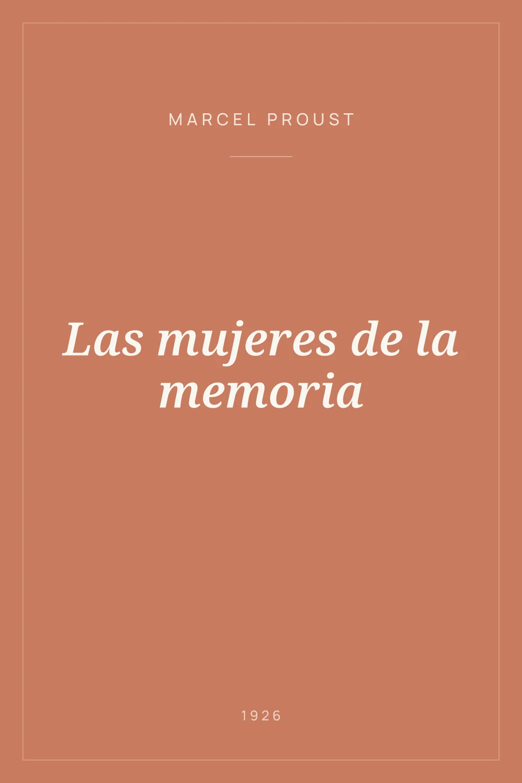 Portada de Las mujeres de la memoria