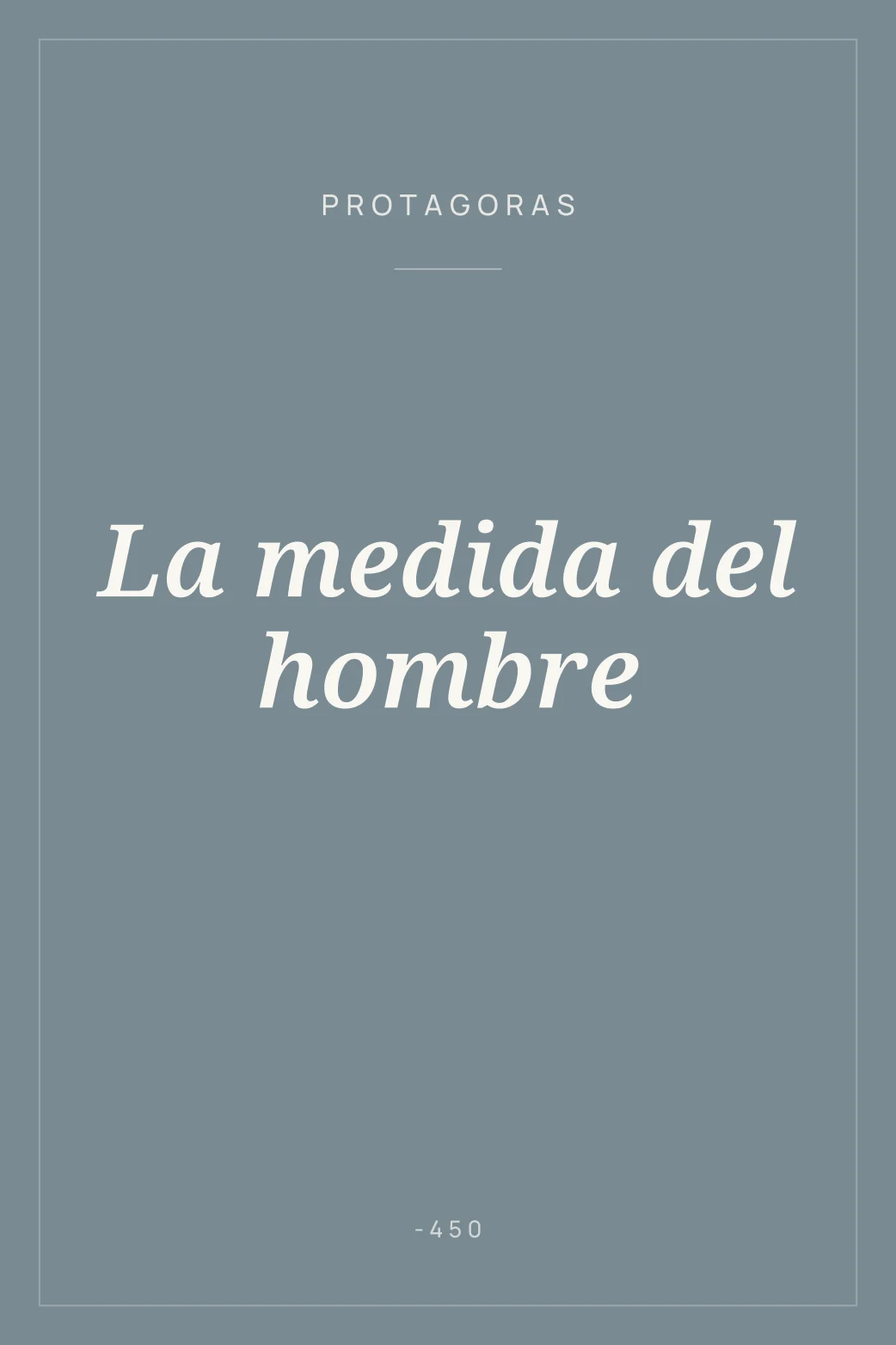 Portada de La medida del hombre