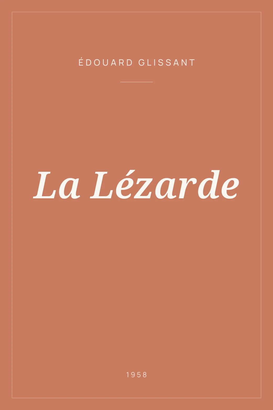 Portada de La Lézarde